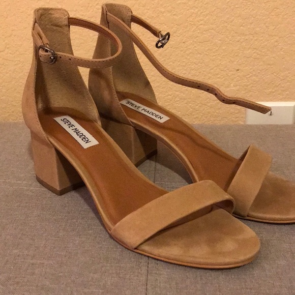 Steve Madden Shoes - Steve madden nude irene heels size 7